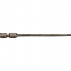 Apex - Torx Screwdriver Bits Type: Torx Bit Drive Size (Inch): 1/4 - Best Tool & Supply