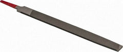 Simonds File - 8" Long, Second Cut, Mill American-Pattern File - Single Cut, Tang - Best Tool & Supply