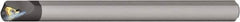 Vargus - Internal Thread, Right Hand Cut, 1/2" Shank Width x 0.48" Shank Height Indexable Threading Toolholder - 7" OAL, 2IR Insert Compatibility, CNVRC Toolholder, Series Carbide Shank - Best Tool & Supply