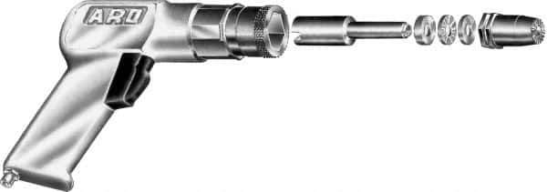 AVK - #10-24 to #10-32 Pneumatic Threaded Insert Tool - 1,500 Maximum RPM - Best Tool & Supply