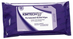 Kimtech - W4 Flat Fold Clean Room/Lab/Critical Task Wipes - Poly Pack, 11" x 9" Sheet Size, White - Best Tool & Supply