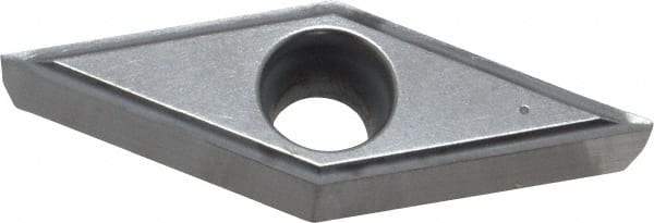 Kennametal - VBGT330.5 LF Grade K313 Carbide Turning Insert - Uncoated, 35° Diamond, 3/8" Inscr Circle, 3/16" Thick, 0.0079" Corner Radius - Best Tool & Supply