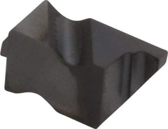 Kennametal - 2041NG K Grade KC5025, 1.04mm Cutting Width Carbide Grooving Insert - 1.27mm Max Depth of Cut, Right Hand, 0.09mm Corner Radius, TiAlN Finish - Best Tool & Supply