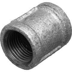 Galvanized Pipe Fittings; Material: Galvanized Malleable Iron; Fitting Shape: Straight; Thread Standard: NPT; End Connection: Threaded; Class: 150; Lead Free: Yes; Standards: ASME ™B1.20.1;  ™ASTM ™A197;  ™ASME ™B16.3