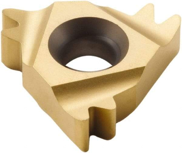 Seco - 16NR Internal Right Hand 11 Whitworth Laydown Threading Insert - Grade CP500, TiAlN/TiN Coated Carbide - Best Tool & Supply