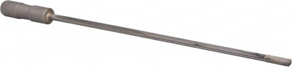 Made in USA - 5/16", 12" Flute Length, 13" Depth of Cut, Carbide-Tipped Shank, Single Flute Gun Drill - Best Tool & Supply