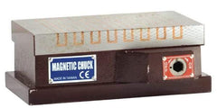 Value Collection - Standard Pole Rectangular Permanent Magnetic Block Chuck - 24" Long x 8" Wide x 2.874" High - Best Tool & Supply