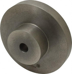 Bison - Adapter Back Plate for 8" Diam Self Centering Lathe Chucks - 0.98" Through Hole Diam, 4.02mm ID, 8.3" OD, 1.18" Flange Height, Cast Iron - Best Tool & Supply