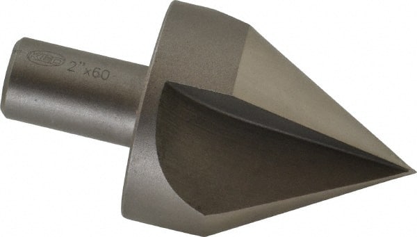 Keo - 2" Head Diam, 3/4" Shank Diam, 3 Flute 60° High Speed Steel Countersink - Best Tool & Supply