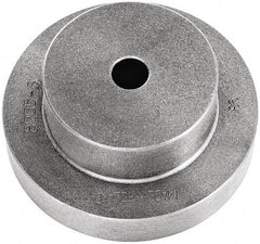 Bison - Adapter Back Plate for 15-3/4" Diam Self Centering Lathe Chucks - 2.76" Through Hole Diam, 9.06mm ID, 16.34" OD, 2.17" Flange Height, Cast Iron - Best Tool & Supply