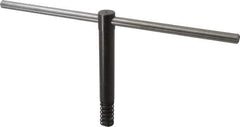 Bison - 32, 36, 40, 49" Chuck Diam Compatibility, Lathe Chuck Key - Compatible with 4-Jaw Chucks, Self Ejecting, 10-1/2" Body Length, 0.748" Actual Key Square Size - Best Tool & Supply