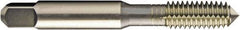 Vermont Tap & Die - #8-32 UNC 2B H5 Thread Limit Plug Thread Forming Tap - High Speed Steel, Bright Finish, 2-1/8" OAL, 3/8" Thread Length, Right Hand Thread, Series 1986 - Best Tool & Supply