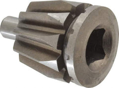 Bison - Forged Steel Lathe Chuck Pinion - 6" Chuck Diam Compatible, 1.1" OD - Best Tool & Supply