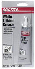 Loctite - 1.5 oz Cartridge Lithium General Purpose Grease - White, 380°F Max Temp, - Best Tool & Supply