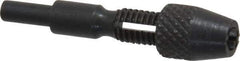 Interstate - 4" Long, Hand Drill with Swivel Head Pin Vise - 4" Long, 0.125" Min Capacity - Best Tool & Supply