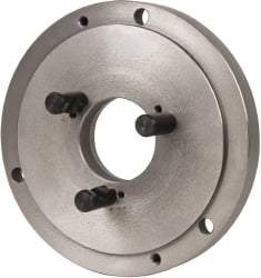 Interstate - Adapter Back Plate for 8" Diam Self Centering Lathe Chucks - D1-4 Mount - Best Tool & Supply