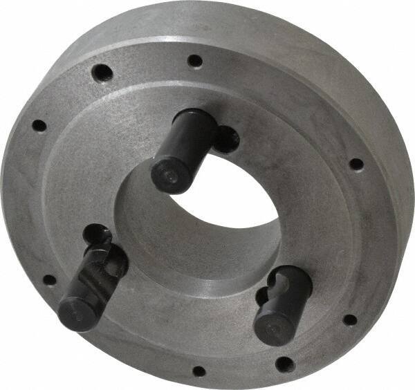 Interstate - Adapter Back Plate for 6" Diam Lathe Chucks - D1-4 Mount - Best Tool & Supply