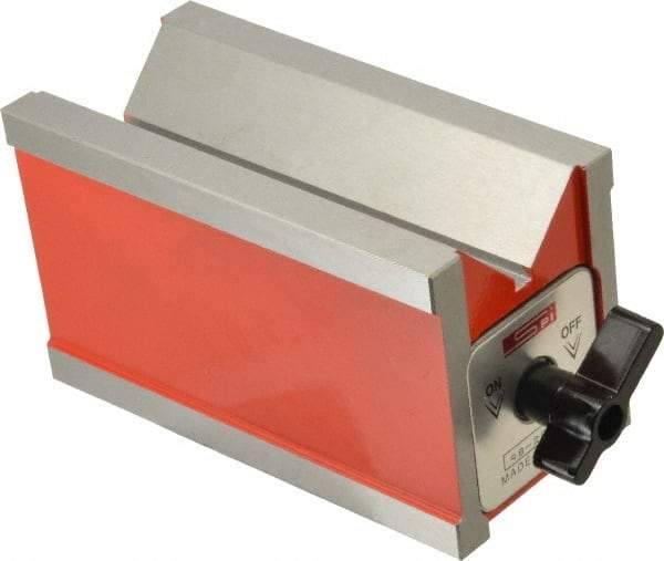 SPI - 38mm Max Capacity, 90° Angle, V-Block - 5" Long x 2-3/8" Wide x 2-7/8" High, Sold as Individual - Best Tool & Supply