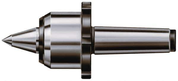 Rohm - MT6 Taper Shank, 4.61" Head Diam Live Center - 4,800 Max RPM, 4.1" Head Length, 2.28" Point Diam, 3.032" Point Len, 6,600 Lb Max Workpc, 14.27" OAL, Long Point - Best Tool & Supply