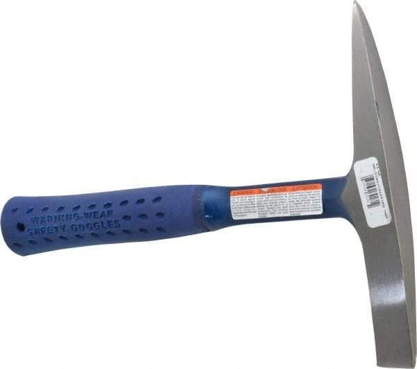 Estwing - 7/8 Lb Head Welder's Hammer - 11" Long, 1-1/4" Face Diam, Steel Handle - Best Tool & Supply