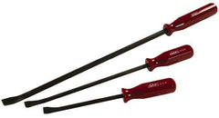 Made in USA - 3 Piece Pry Bar Set - Includes 12, 17 & 25" Lengths - Best Tool & Supply