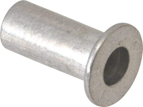 Made in USA - Rivet Nuts Type: Open End Material: Steel - Best Tool & Supply