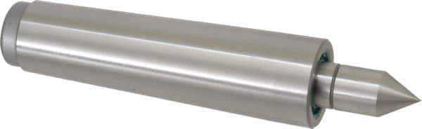 Royal Products - MT4 Taper Shank, 1.231" Head Diam 1,835 Lb Capacity Live Center - 4,500 Max RPM, 3/16" Head Length, 5/8" Point Diam, 1-3/8" Point Len, 1,400 Lb Max Workpc, 5-15/16" OAL, Standard Point - Best Tool & Supply