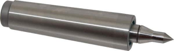 Royal Products - MT4 Taper Shank, 1.231" Head Diam 1,015 Lb Capacity Live Center - 4,500 Max RPM, 5/8" Point Diam, 1-3/8" Point Len, 580 Lb Max Workpc, 5-15/16" OAL, 3/8" Tip Diam, Long Point - Best Tool & Supply