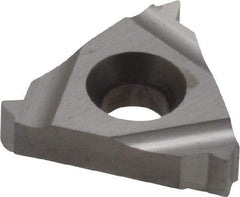 Carmex - 16ER External Right Hand 14 UN Laydown Threading Insert - Grade P30, Uncoated Coated Carbide - Best Tool & Supply