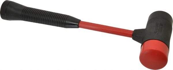 Proto - 1-7/16 Lb Head 2" Face Steel Soft Face Hammer with Tips Hammer - 13-3/4" OAL, Fiberglass Handle - Best Tool & Supply