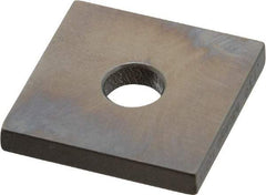 Mitutoyo - 0.139" Square Steel Gage Block - Accuracy Grade 0, Includes Certificate of Inspection - Best Tool & Supply