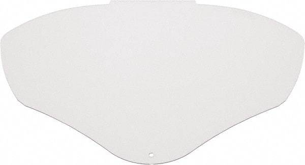 Uvex - Clear Polycarbonate Welding Window - 9-3/8" High x 14-1/4" Wide x 0.04" Thick, Compatible with Uvex S8500 & S8510 Bionic Headgear - Best Tool & Supply