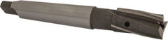 Value Collection - 25/32" Diam, 3 Flutes, Morse Taper Shank, Interchangeable Pilot Counterbore - Best Tool & Supply