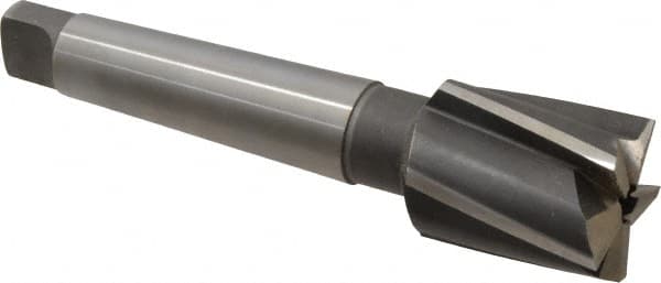 Value Collection - 1-15/16" Diam, 5 Flutes, Morse Taper Shank, Interchangeable Pilot Counterbore - Best Tool & Supply