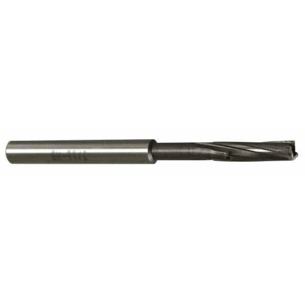 Value Collection - 19/64" Diam, 17/64" Shank, Diam, 3 Flutes, Straight Shank, Interchangeable Pilot Counterbore - Best Tool & Supply