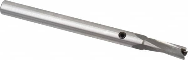 Value Collection - 3/16" Diam, 15/64" Shank, Diam, 3 Flutes, Straight Shank, Interchangeable Pilot Counterbore - Best Tool & Supply