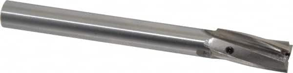 Value Collection - 19/32" Diam, 1/2" Shank, Diam, 3 Flutes, Straight Shank, Interchangeable Pilot Counterbore - Best Tool & Supply