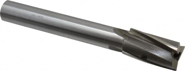 Value Collection - 63/64" Diam, 3/4" Shank, Diam, 3 Flutes, Straight Shank, Interchangeable Pilot Counterbore - Best Tool & Supply