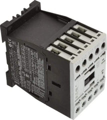 Eaton Cutler-Hammer - 3 Pole, 24 Coil VAC, 20 Amp, Nonreversible Open Enclosure IEC Contactor - 1 Phase hp: 0.25 at 115 V, 0.75 at 200 V, 1 at 230 V, 3 Phase hp: 1.5 at 200 V, 2 at 230 V, 3 at 460 V, 5 at 575 V, 7 Amp Inductive Load Rating Listed - Best Tool & Supply