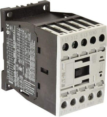 Eaton Cutler-Hammer - 3 Pole, 24 to 27 Coil VDC, 20 Amp, Nonreversible Open Enclosure IEC Contactor - 1 Phase hp: 0.5 at 115 V, 1 at 200 V, 1.5 at 230 V, 3 Phase hp: 3 at 200 V, 3 at 230 V, 5 at 460 V, 7.5 at 575 V, 9 Amp Inductive Load Rating Listed - Best Tool & Supply