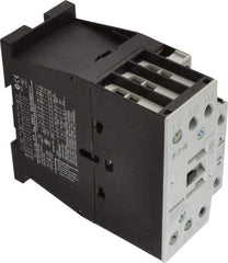 Eaton Cutler-Hammer - 3 Pole, 24 to 27 Coil VDC, 40 Amp, Nonreversible Open Enclosure IEC Contactor - 1 Phase hp: 2 at 115 V, 2 at 200 V, 3 at 230 V, 3 Phase hp: 10 at 460 V, 15 at 575 V, 5 at 200 V, 5 at 230 V, 18 Amp Inductive Load Rating Listed - Best Tool & Supply