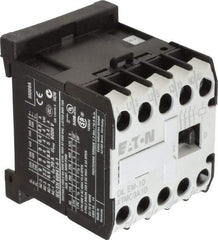 Eaton Cutler-Hammer - 3 Pole, 208 Coil VAC at 60 Hz, Nonreversible Open Enclosure IEC Contactor - 1 Phase hp: 0.5 at 115 V, 1 at 200 V, 1.5 at 230 V, 3 Phase hp: 2 at 200 V, 3 at 230 V, 5 at 460 V, 5 at 575 V, 8.80 Amp Inductive Load Rating Listed - Best Tool & Supply