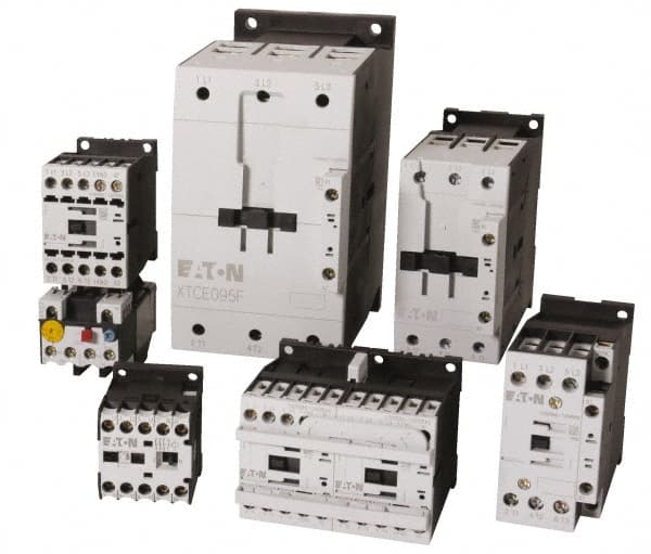 Eaton Cutler-Hammer - 3 Pole, 220 Coil VAC at 50 Hz and 240 Coil VAC at 60 Hz, 80 Amp, Nonreversible Open Enclosure IEC Contactor - Exact Industrial Supply