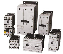 Eaton Cutler-Hammer - 3 Pole, 24 to 27 Coil VDC, 125 Amp, Nonreversible Open Enclosure IEC Contactor - 1 Phase hp: 15 at 200 V, 15 at 230 V, 7.5 at 115 V, 3 Phase hp: 100 at 575 V, 25 at 200 V, 40 at 230 V, 75 at 460 V, 95 Amp Inductive Load Rating Listed - Best Tool & Supply