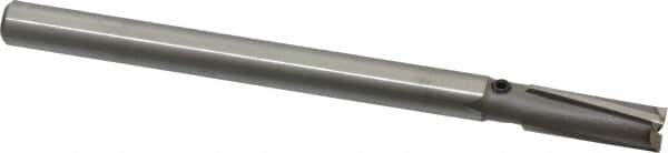 Made in USA - 9/32" Diam, 17/64" Shank, Diam, 3 Flutes, Straight Shank, Interchangeable Pilot Counterbore - Best Tool & Supply