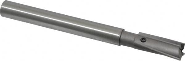 Made in USA - 13/32" Diam, 3/8" Shank, Diam, 3 Flutes, Straight Shank, Interchangeable Pilot Counterbore - Best Tool & Supply