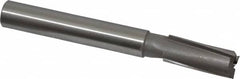 Made in USA - 17/32" Diam, 1/2" Shank, Diam, 3 Flutes, Straight Shank, Interchangeable Pilot Counterbore - Best Tool & Supply