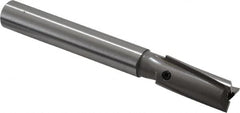 Made in USA - 9/16" Diam, 1/2" Shank, Diam, 3 Flutes, Straight Shank, Interchangeable Pilot Counterbore - Best Tool & Supply