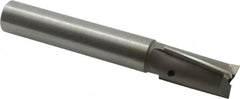 Made in USA - 27/32" Diam, 3/4" Shank, Diam, 3 Flutes, Straight Shank, Interchangeable Pilot Counterbore - Best Tool & Supply