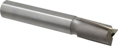 Made in USA - 1-1/8" Diam, 1" Shank, Diam, 3 Flutes, Straight Shank, Interchangeable Pilot Counterbore - Best Tool & Supply